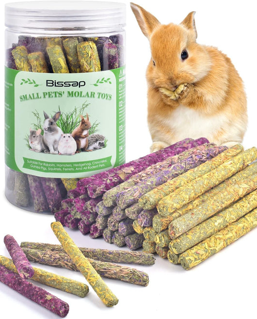 Natural Flower Chew Sticks for Rabbit