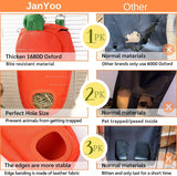 Washable Hanging Hay Feeder bag for  Rabbits Carrot shape