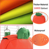 Washable Hanging Hay Feeder bag for  Rabbits Carrot shape
