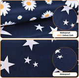 Washable Hanging Hay Feeder Bag for Rabbit ( Blue star )
