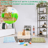 Rabbit Starter Kit Bunnies (Style 1, Blue)