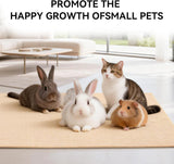Rabbit Scratching Pad - Cuttable Self-Adhesive Mat for Rabbit