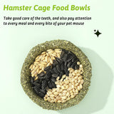 Premium Timothy Hay Chew Bowls - Edible Treats for Rabbits