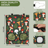Pack of 2 Washable Rabbit Hay Feeder Bags For rabbit ( Mushrooms )