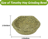 Premium Timothy Hay Chew Bowls - Edible Treats for Rabbits