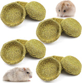 Premium Timothy Hay Chew Bowls - Edible Treats for Rabbits