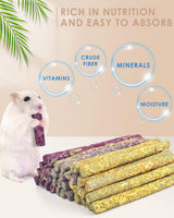 Natural Flower Chew Sticks for Rabbit