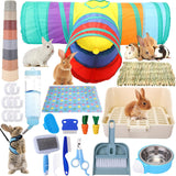 Rabbit Starter Kit Bunnies (Style 1, Blue)